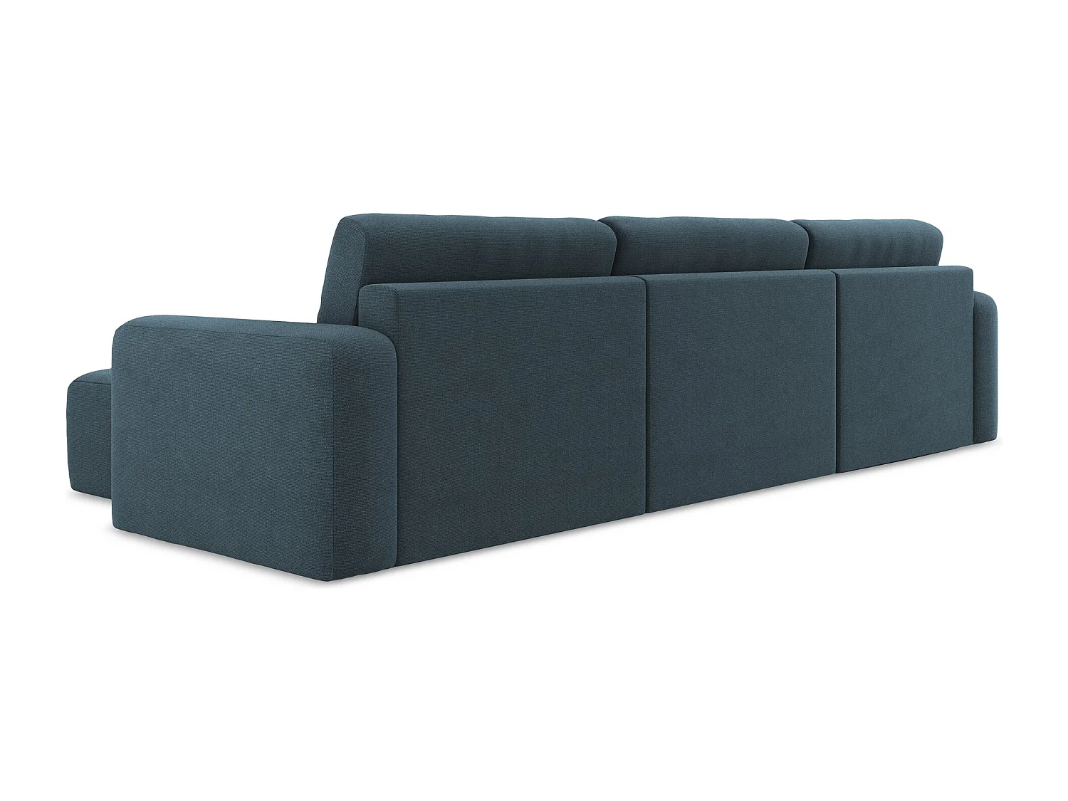 Canapé panoramique convertible en Strukturstoff - jeans - KONA