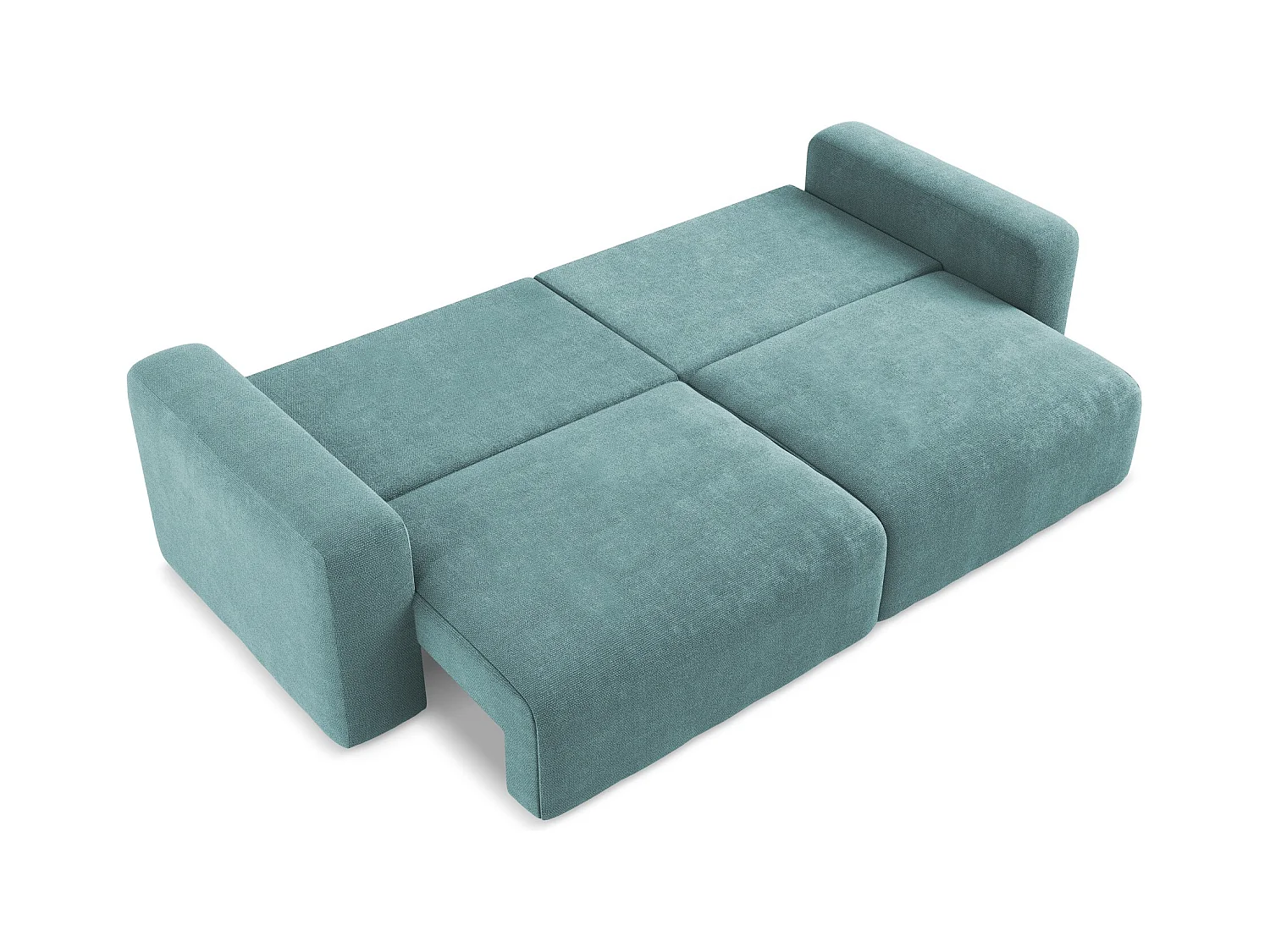 Canapé 3 places convertible en Chenille - jeans - KONA