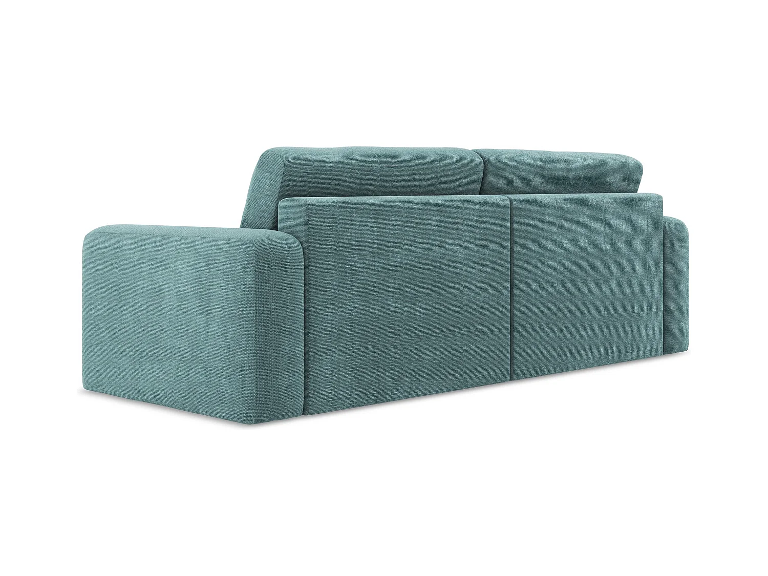 Canapé 3 places convertible en Chenille - jeans - KONA