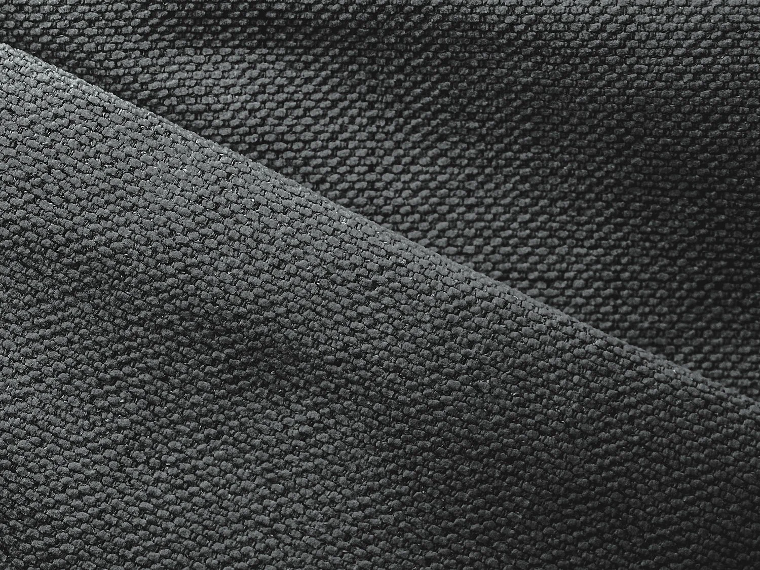 Canapé d’angle 3 places gauche convertible en tissu texturé - gris - OSTIA