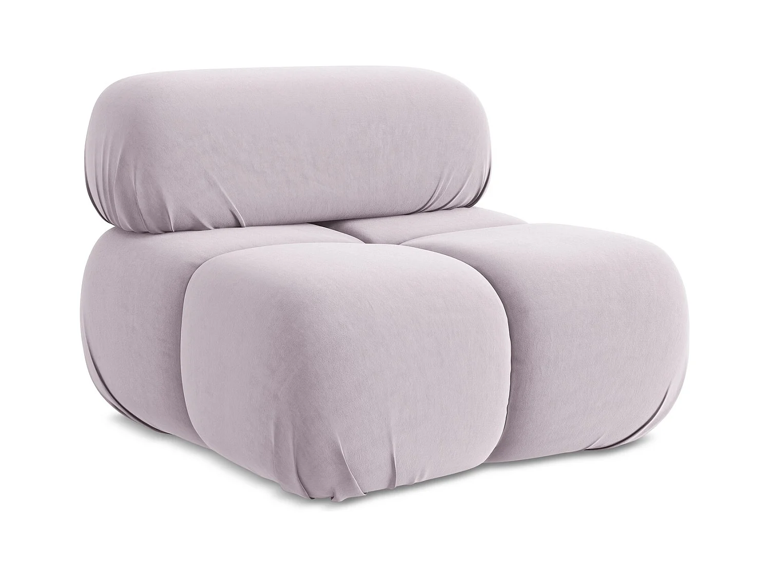Fauteuil en Samt - lavande - LOKUA