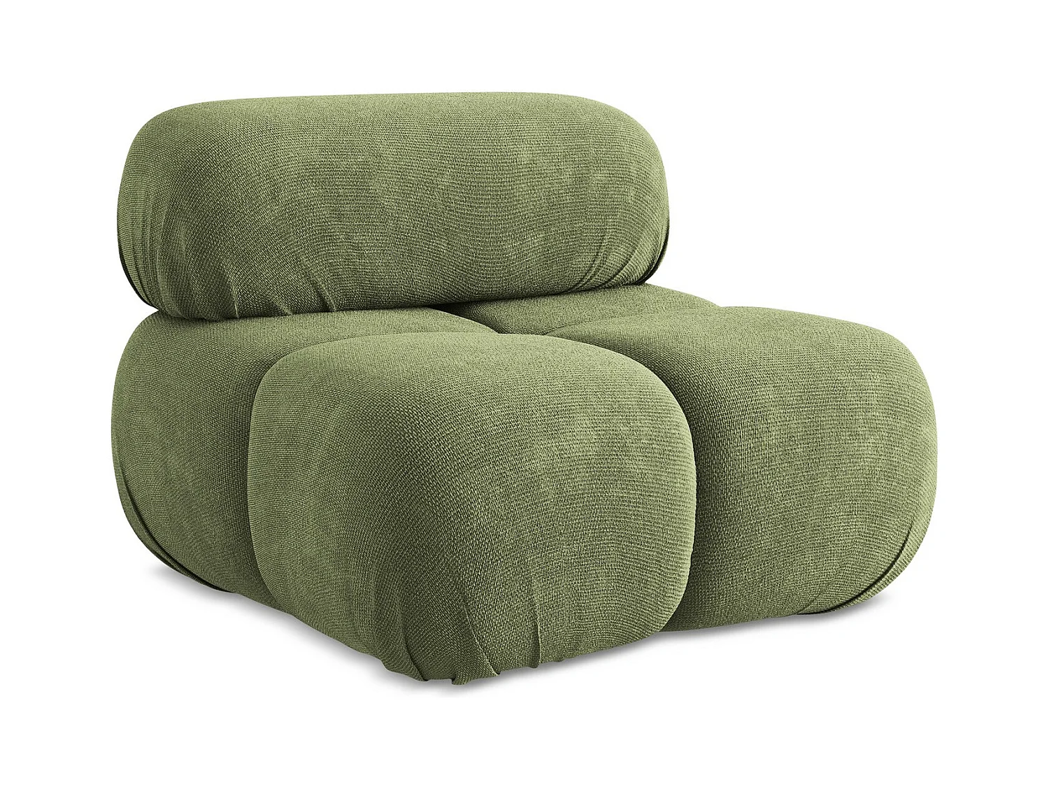 Sessel - / - Chenille - Grün - LOKUA