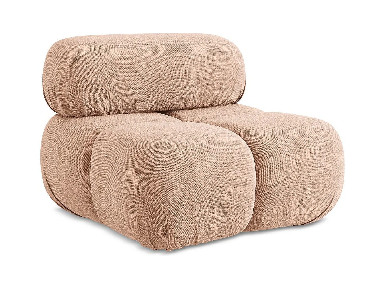 Sessel - / - Chenille - Pfirsich - LOKUA