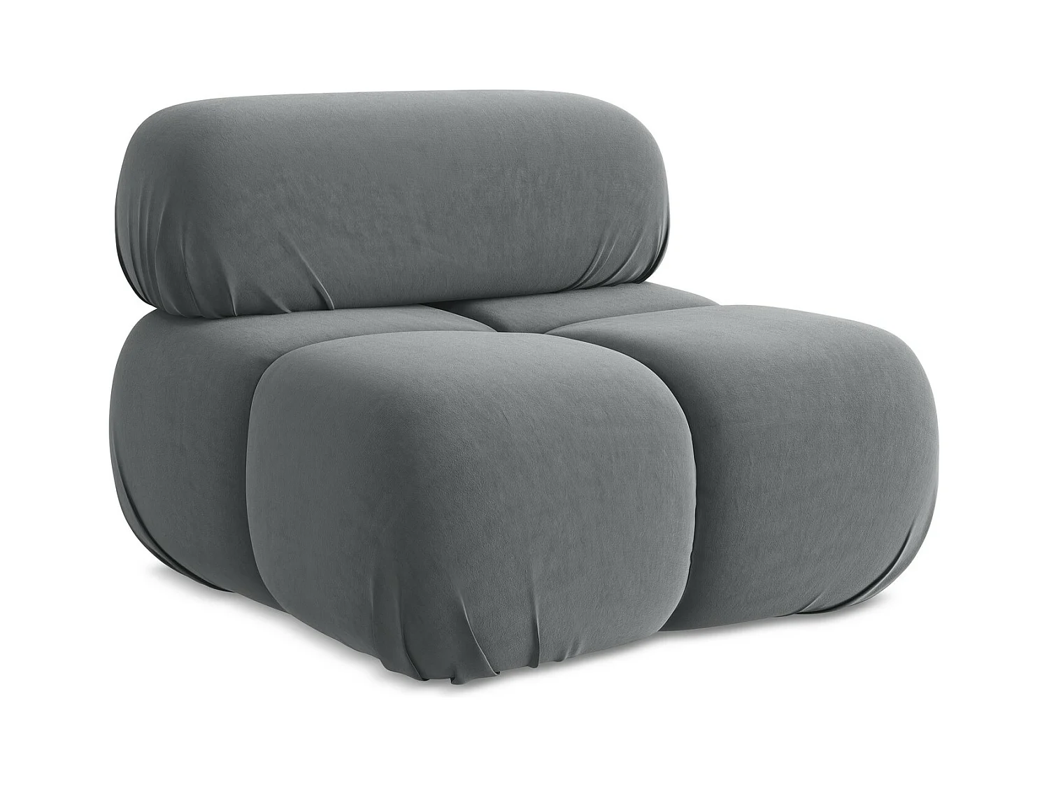 Sessel - / - Samt - Stahl - LOKUA