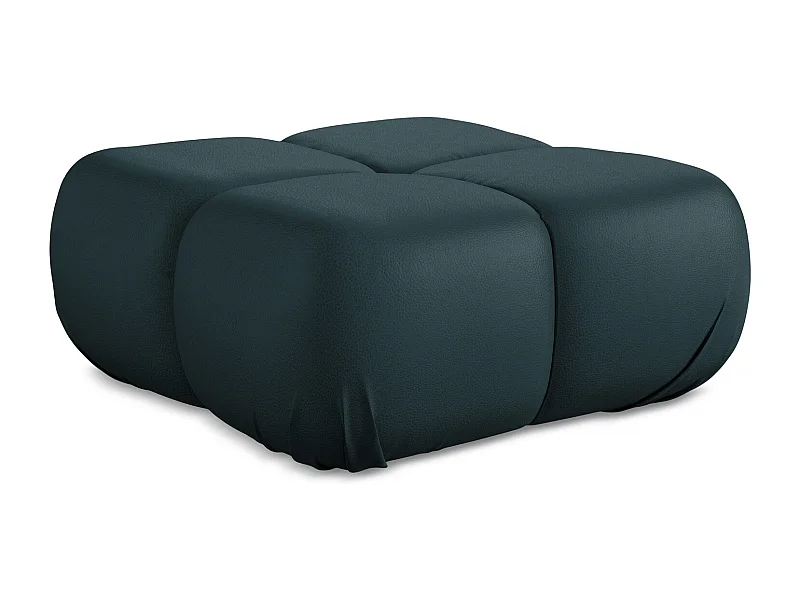 Poef van marinier kunstleer - LOKUA