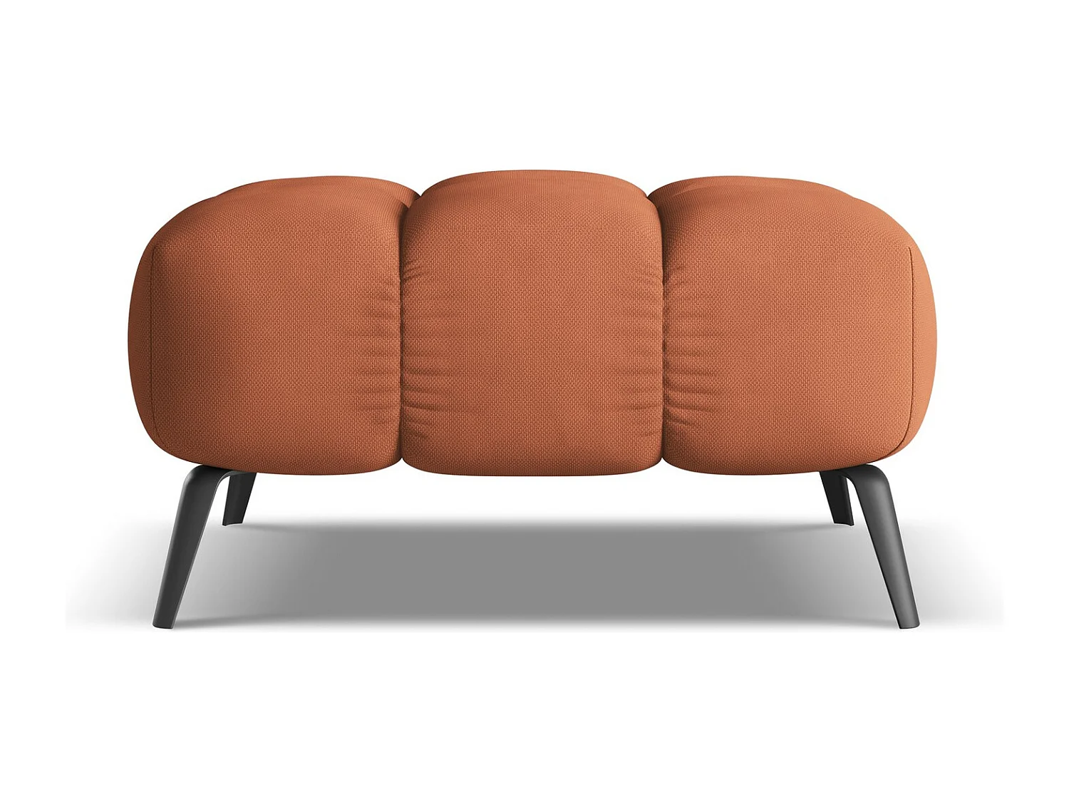 Pouf - Hocker - Chenille - Terrakotta - NALU