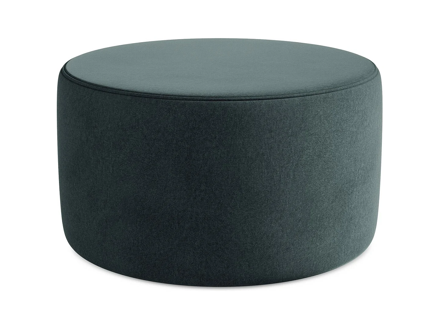 Pouf en Samt - marin - LIO