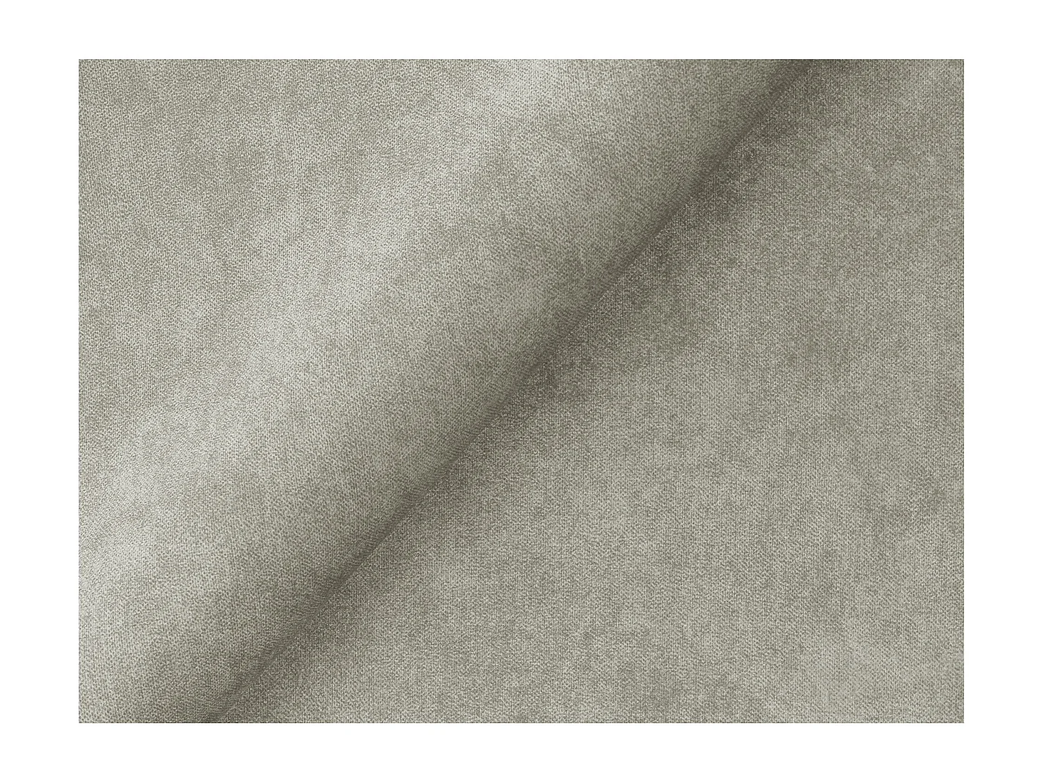 Polsterbed mit Stauraum - 180 x 240 - Samt - Hellgrau - KAHU