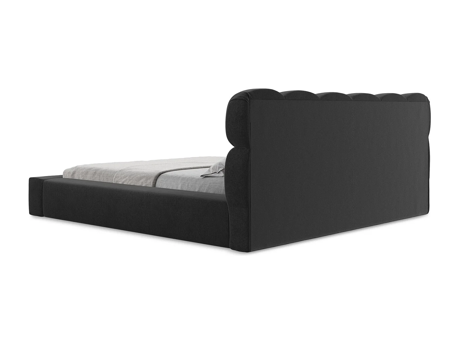 Bed met opbergruimte - 220 x 240 van Zwart Fluweel - KAHU