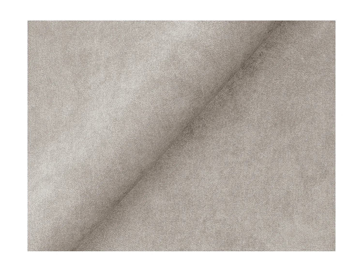 Polsterbed mit Stauraum - 200 x 240 - Samt - Hell beige - KAHU