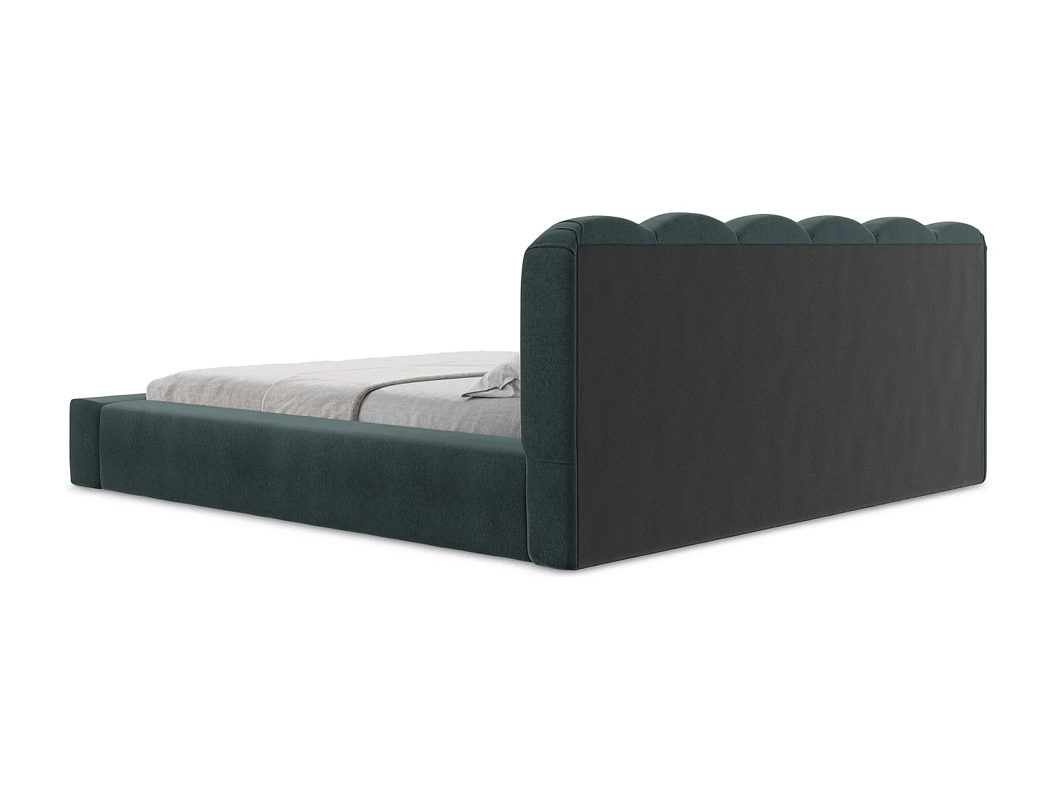 Bed met opbergruimte - 220 x 238 van Marinier Fluweel - MANO