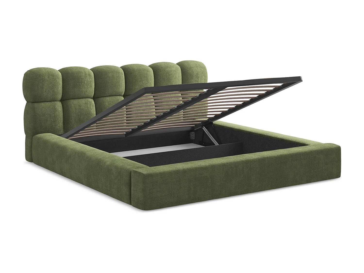 Bed met opbergruimte - 180 x 240 van Groente Chenille - KAHU