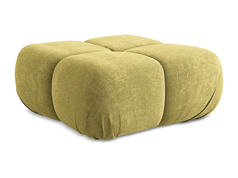 Pouf - Hocker - Chenille - Limettengrün - LOKUA