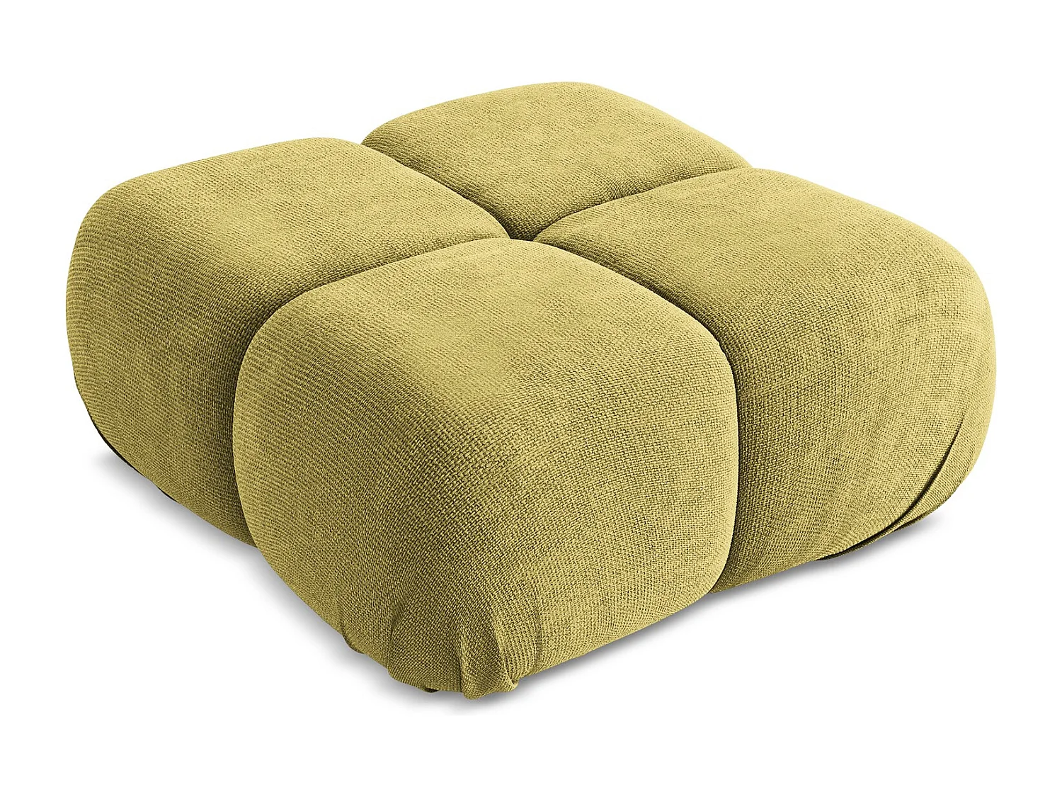 Pouf - Hocker - Chenille - Limettengrün - LOKUA