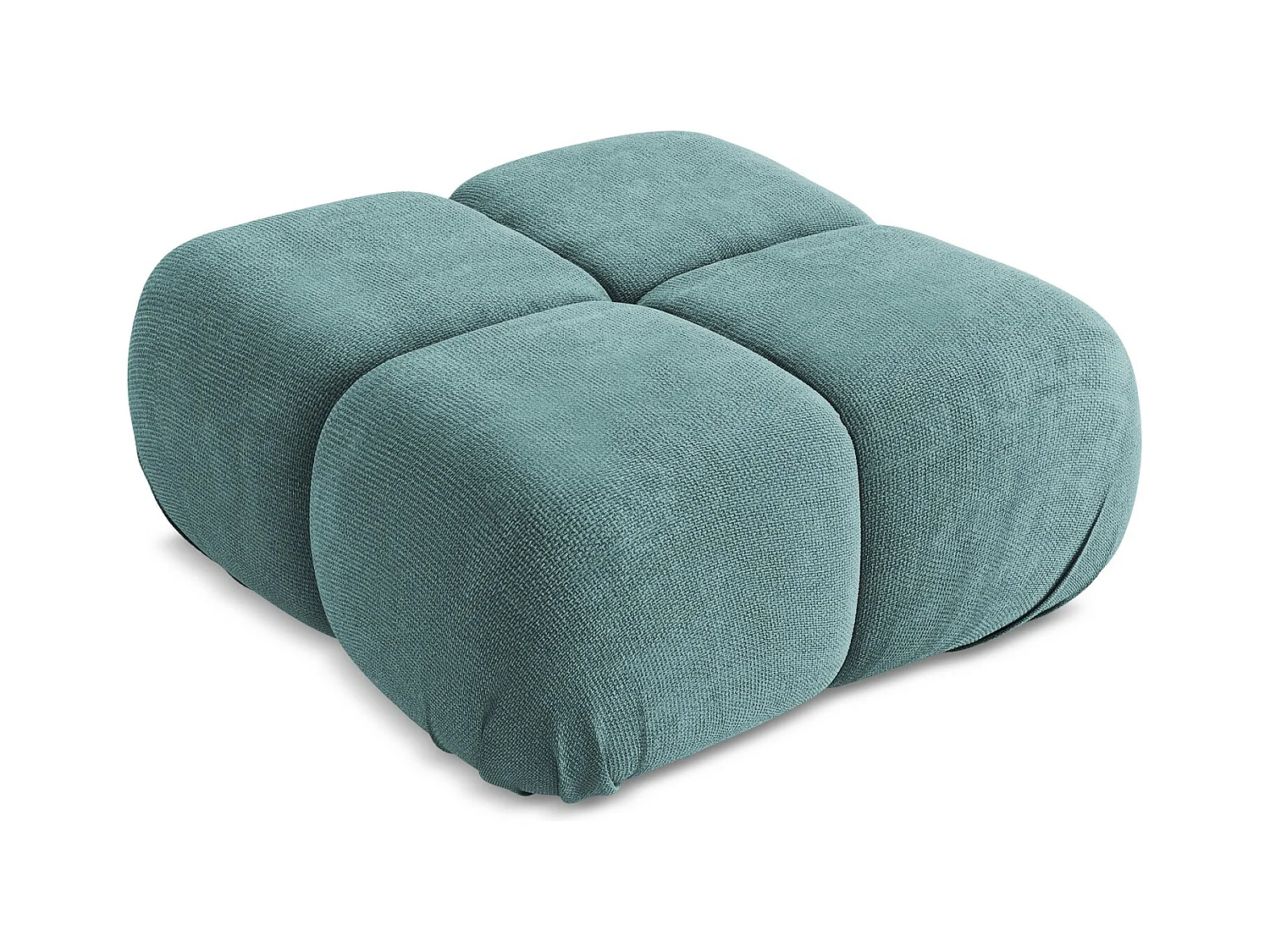 Pouf - Hocker - Chenille - Jeans - LOKUA