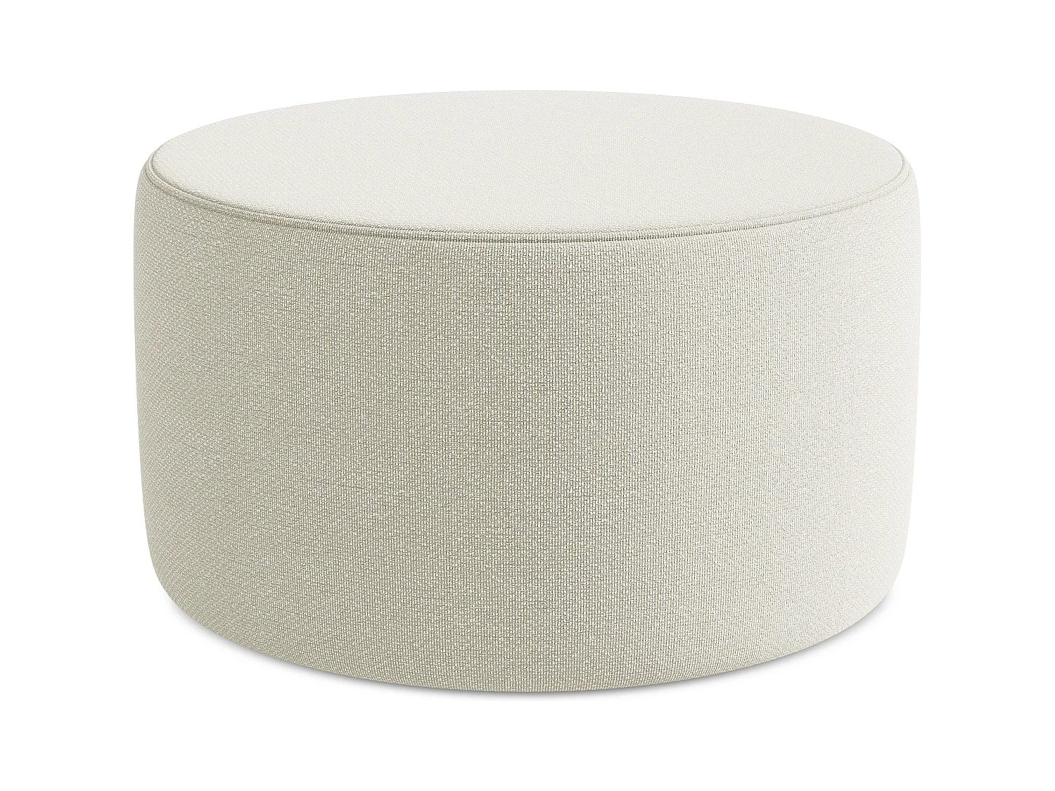 Pouf en Bouclé - sable - LIO