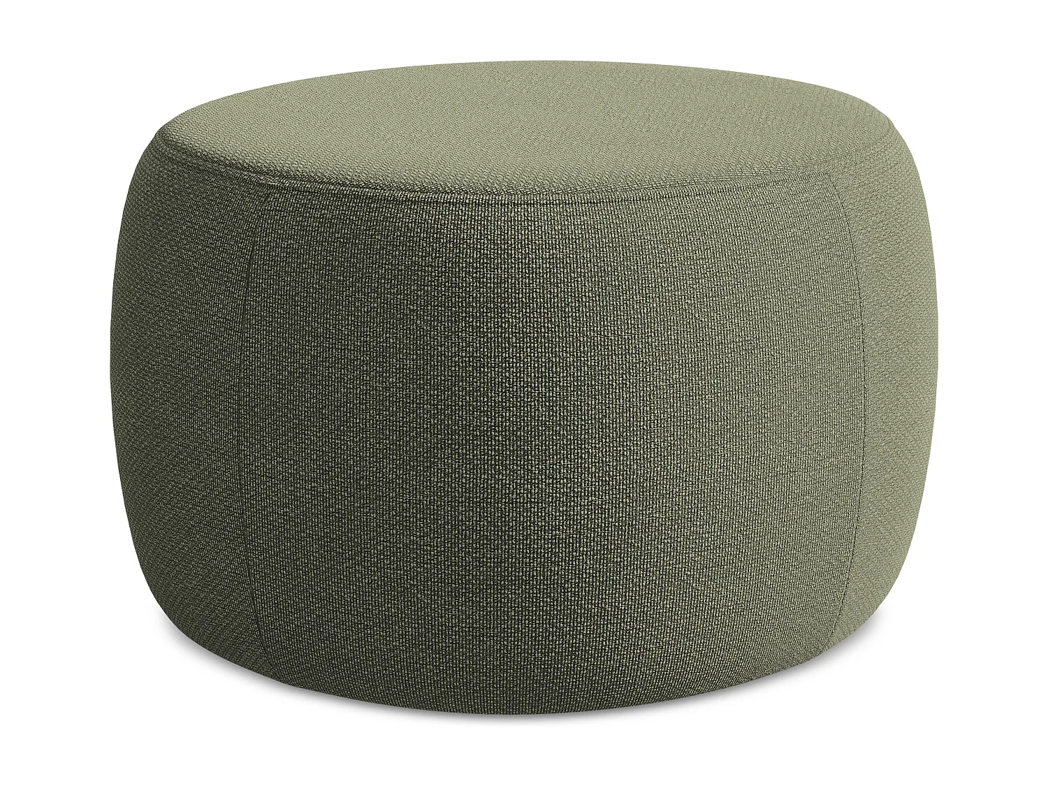 Pouf en Bouclé - olive - KOA