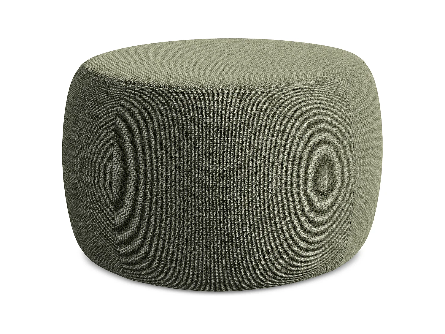 Pouf en Bouclé - olive - KOA