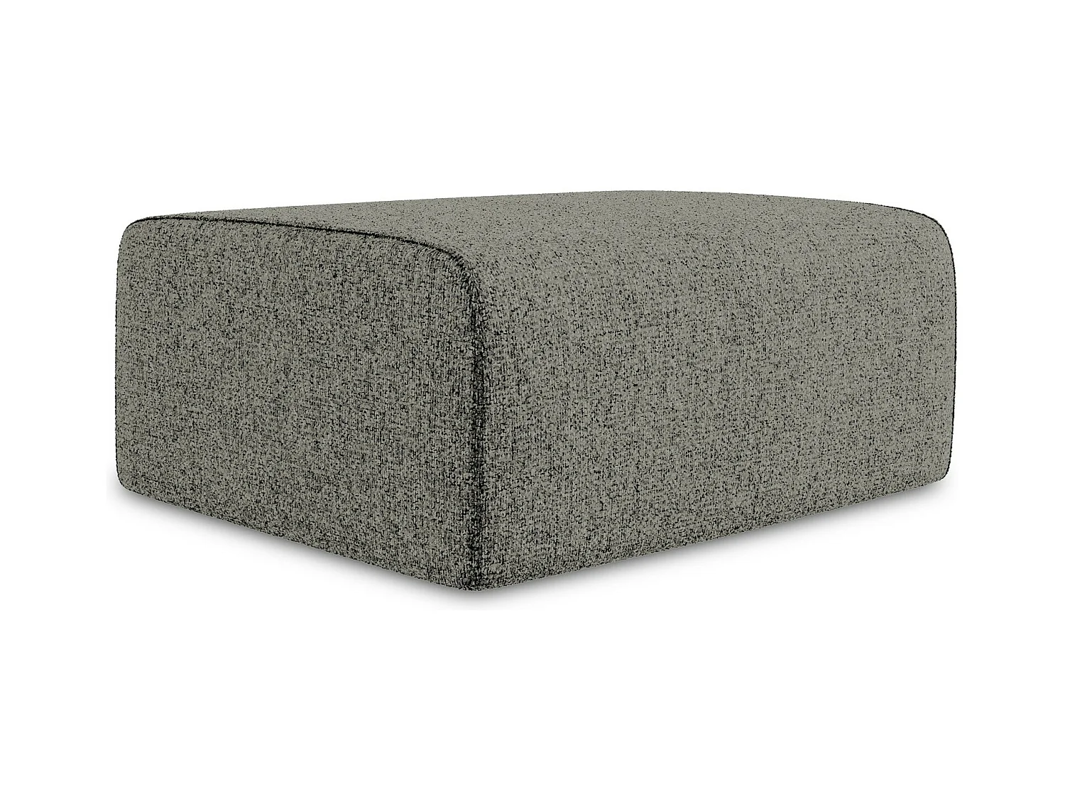 Pouf en Strukturstoff - acier - KALEA