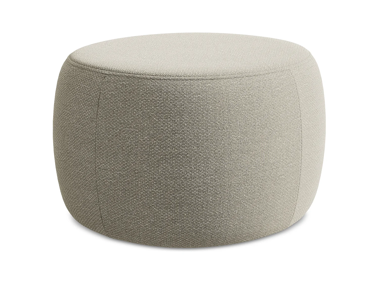 Pouf - Hocker - Bouclé - Taupe - KOA