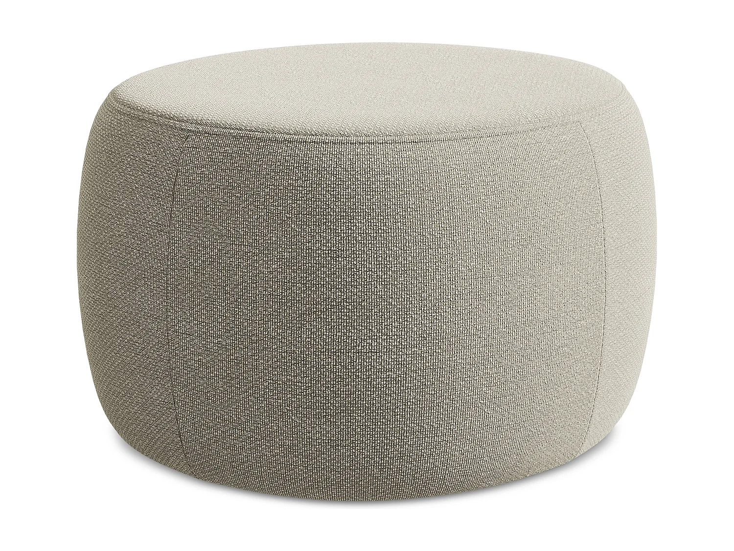 Pouf - Hocker - Bouclé - Taupe - KOA