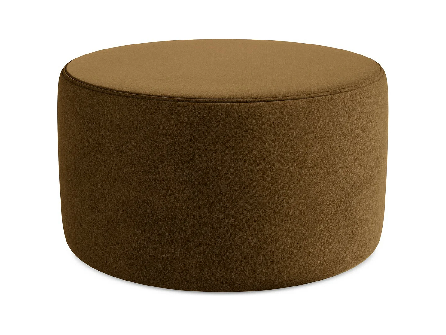 Pouf - Hocker - Samt - Senf - LIO