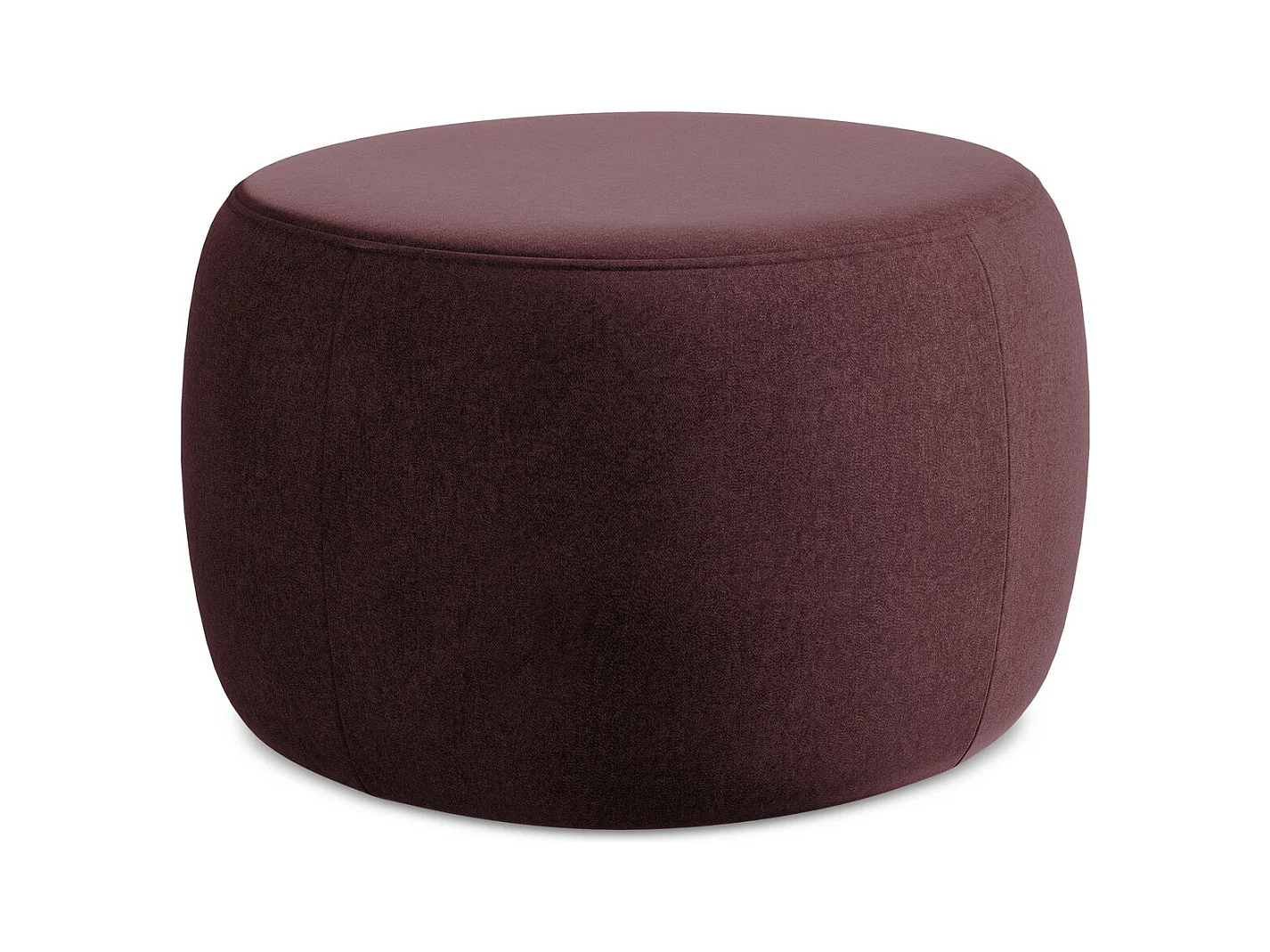 Pouf en Samt - bourgogne - KOA