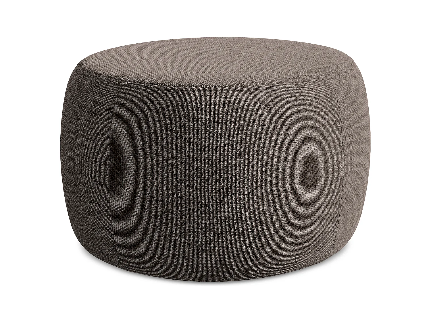 Pouf en Bouclé - chocolat - KOA