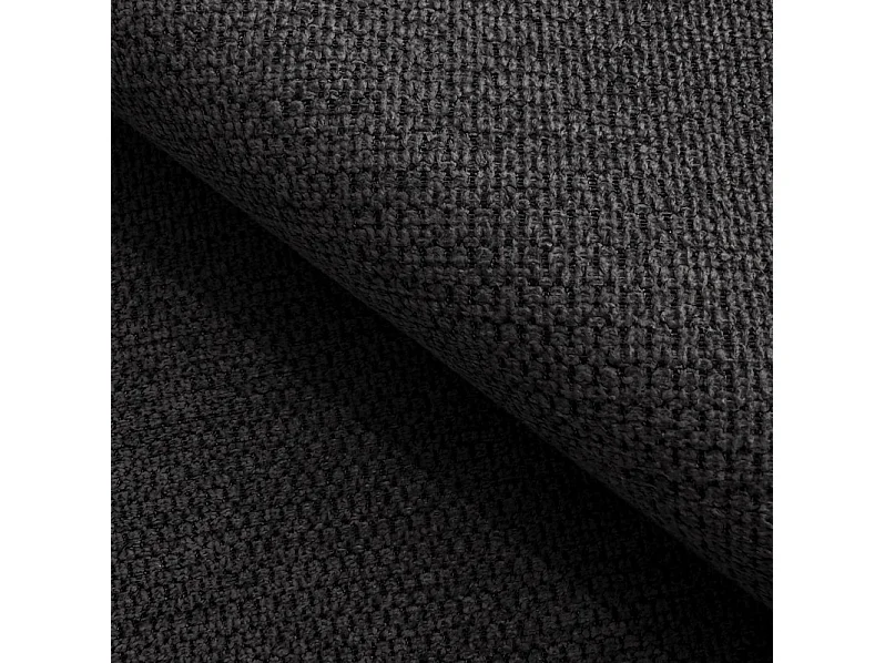 AULA BigSofa met verstelbare zitdiepte, zonder slaapfunctie, verstelbare rugleuning, modern design, zwart, 284x111x84/75 cm