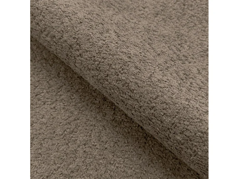 Hoekbank ADEL met slaapfunctie en opbergruimte – L-vorm, metalen poten, verstelbaar, 145x212 cm, 257x90x171 cm, GRIJS-BRUIN RECHTS