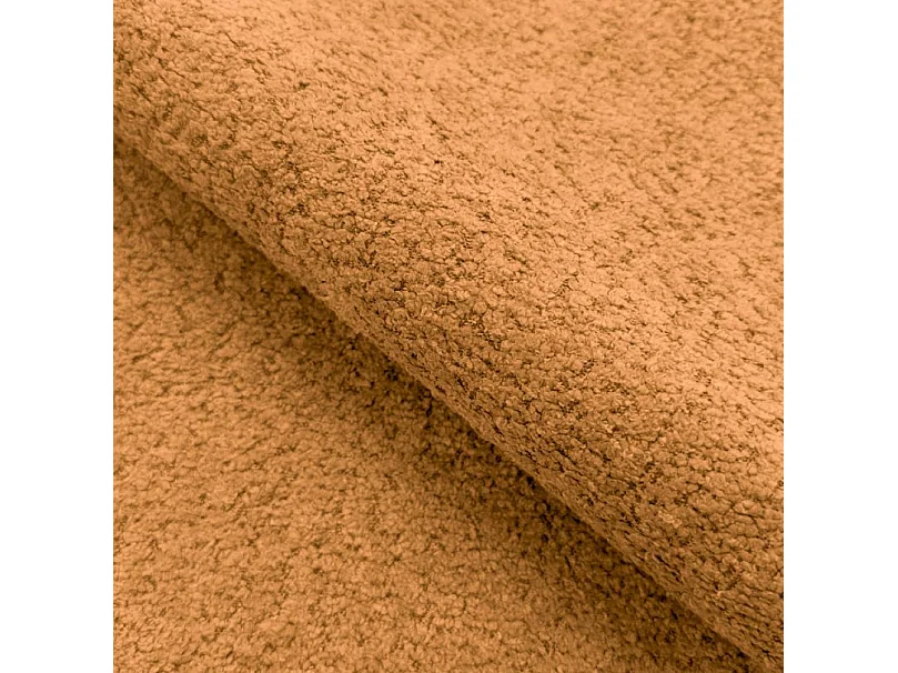 Hoekbank ADEL met slaapfunctie en opbergruimte – L-vorm, metalen poten, verstelbaar, 145x212 cm, 257x90x171 cm, GOUD RECHTS