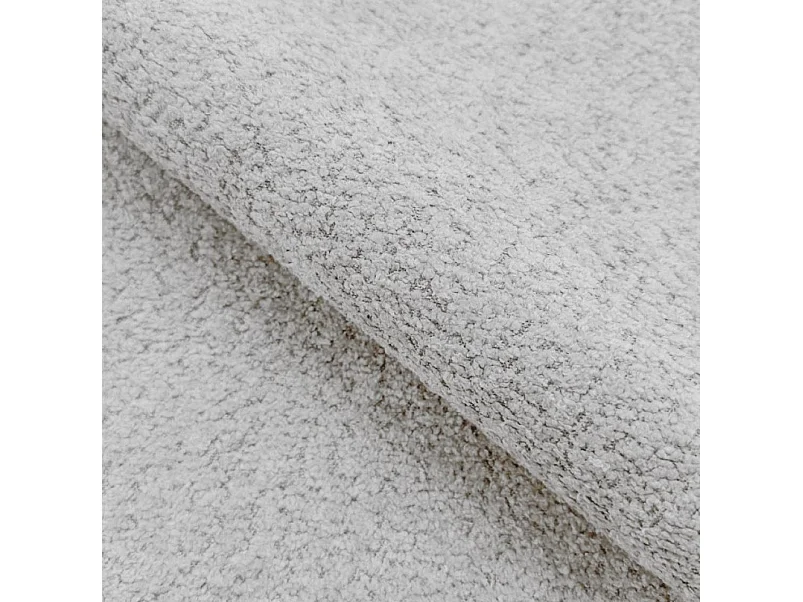 Ecksofa ADEL mit Schlaffunktion und Bettkasten – L-Form, Metallfüße, verstellbar, 145x212cm, 257x90x171cm SILBER RECHTS