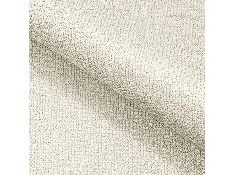 Relax Collection Fauteuil pivotant CUBO – Confortable, pivotant, design moderne, 76x97x76 cm, couleur : Crème