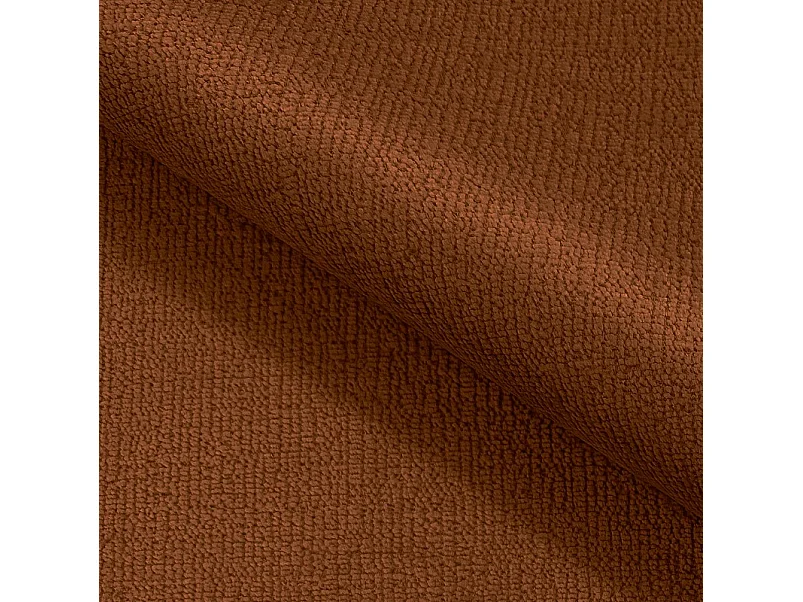 Relax Collection Fauteuil pivotant CUBO – Confortable, pivotant, design moderne, 76x97x76 cm, couleur : Cuivré