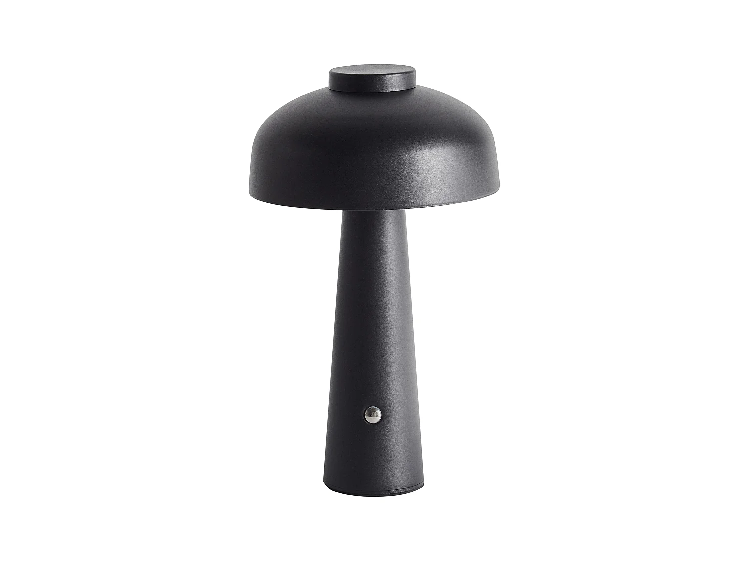 Lampe de table LED sans fil AGUSAN Avec variateur Métal Noir