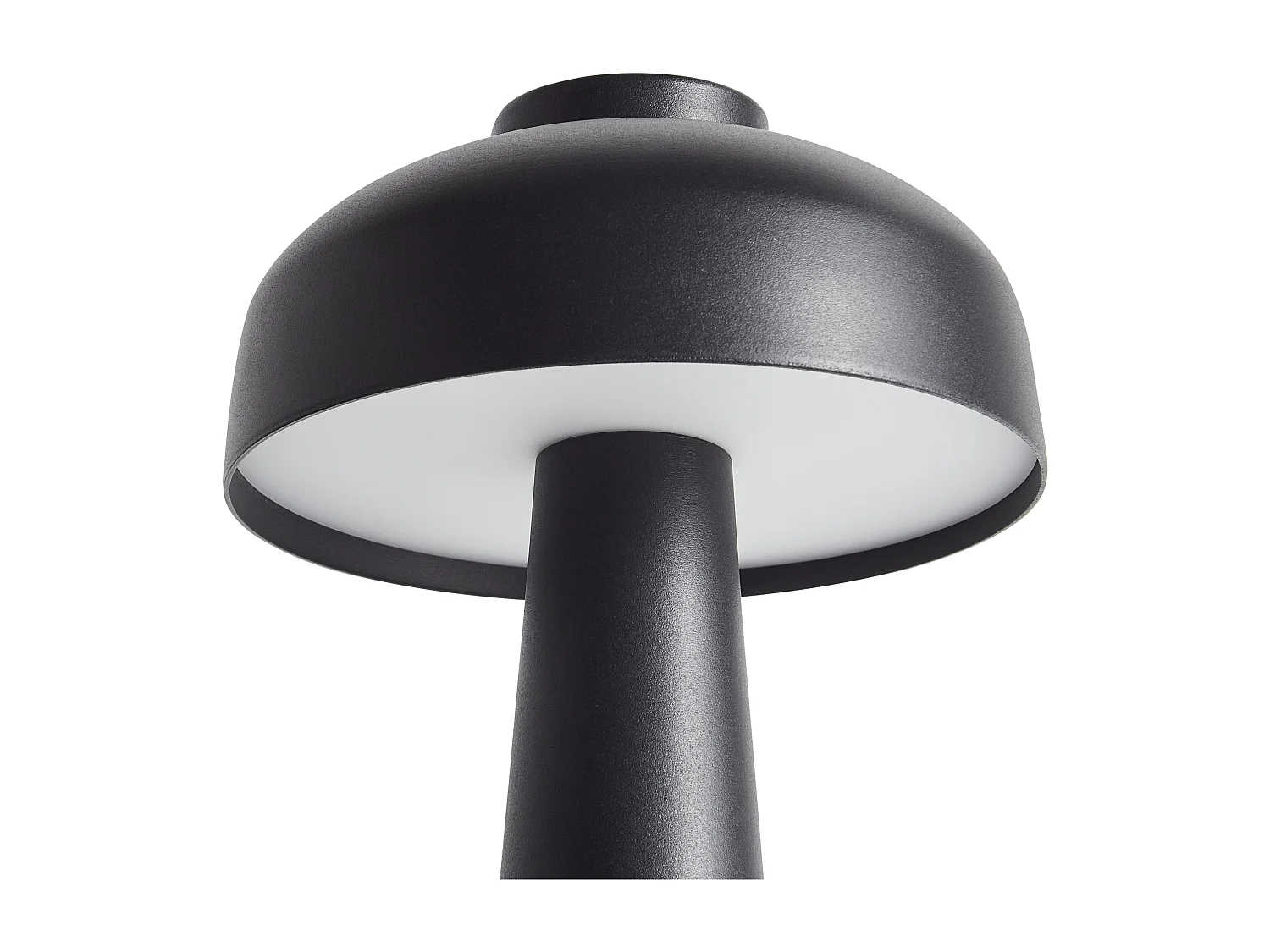 Bezprzewodowa lampa stołowa LED AGUSAN Ze ściemniaczem Metal Czarny