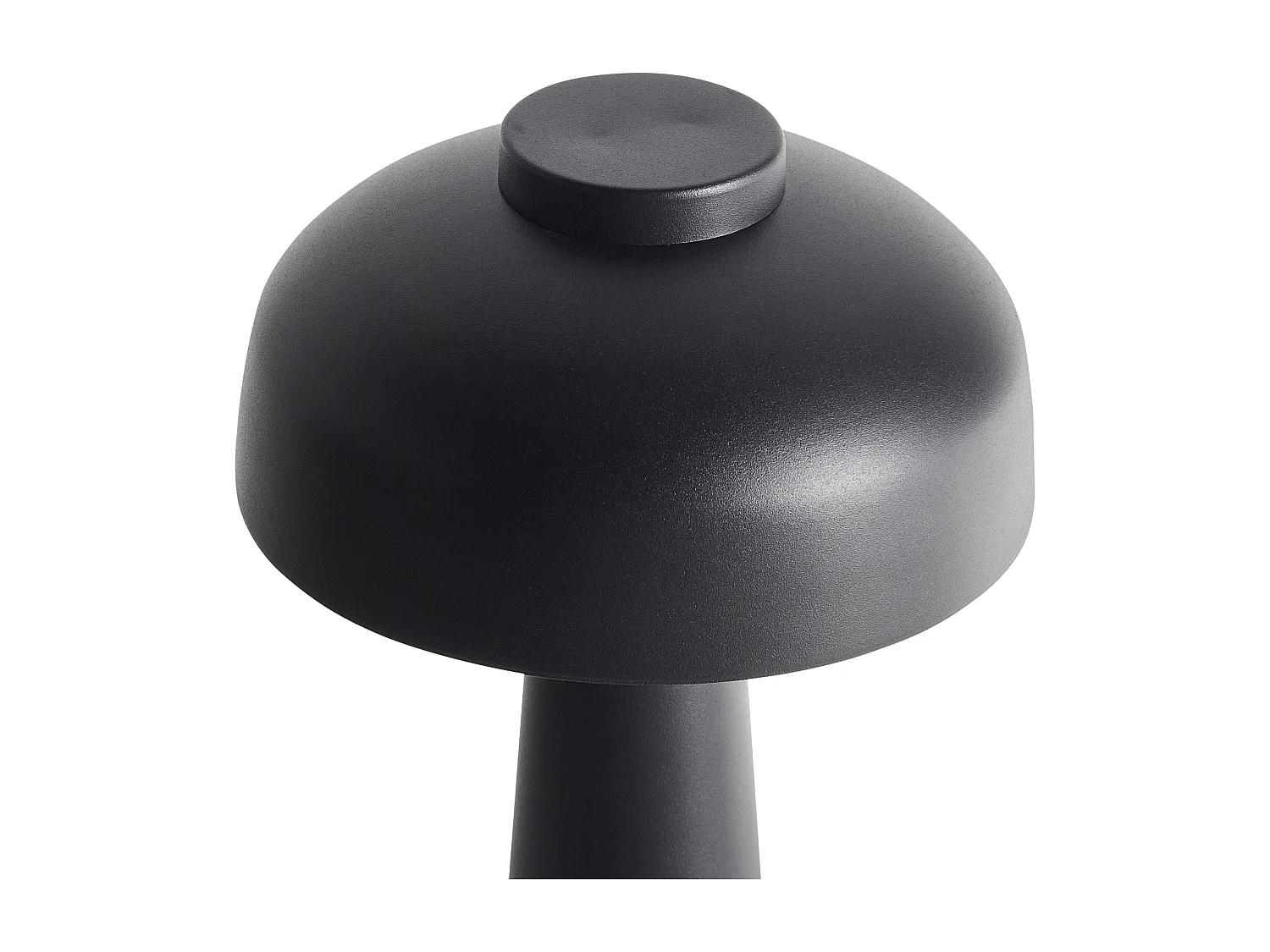 Lampe de table LED sans fil AGUSAN Avec variateur Métal Noir