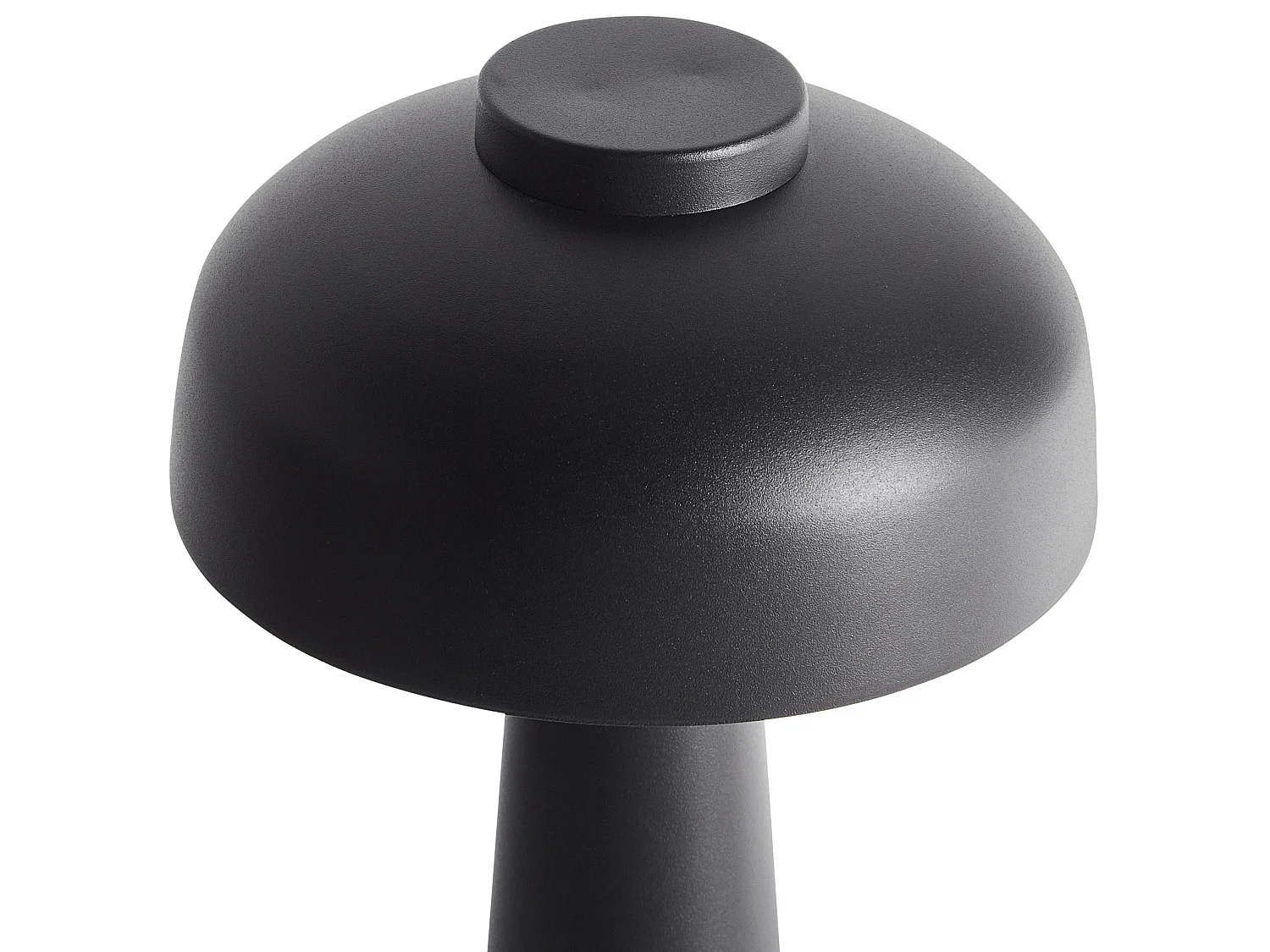 Lampe de table LED sans fil AGUSAN Avec variateur Métal Noir