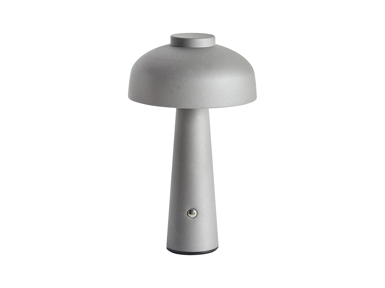 Lampe de table LED sans fil AGUSAN Avec variateur Métal Gris