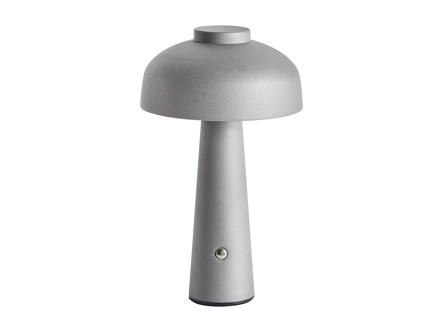Lampe de table LED sans fil AGUSAN Avec variateur Métal Gris