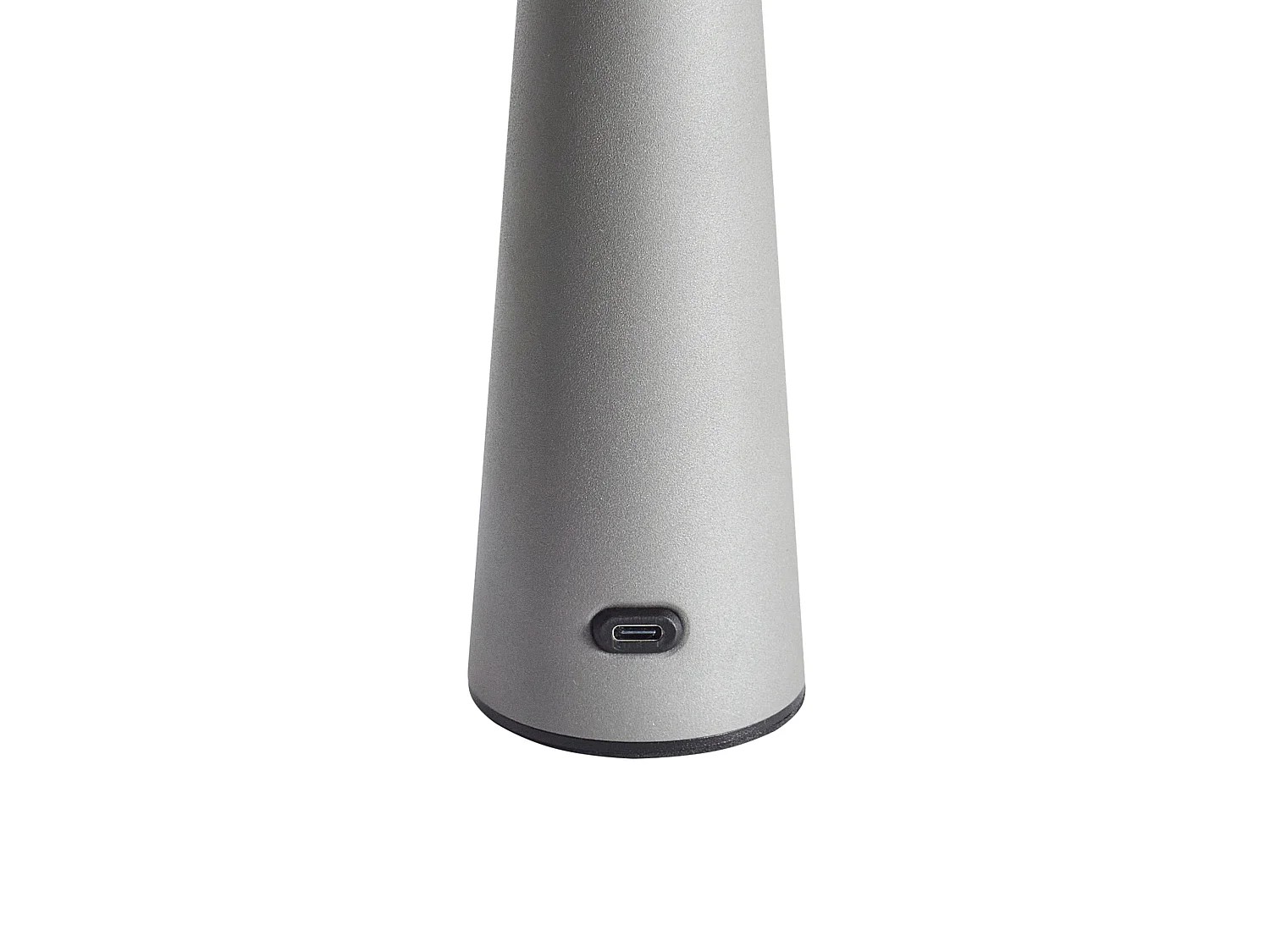 Lampe de table LED sans fil AGUSAN Avec variateur Métal Gris