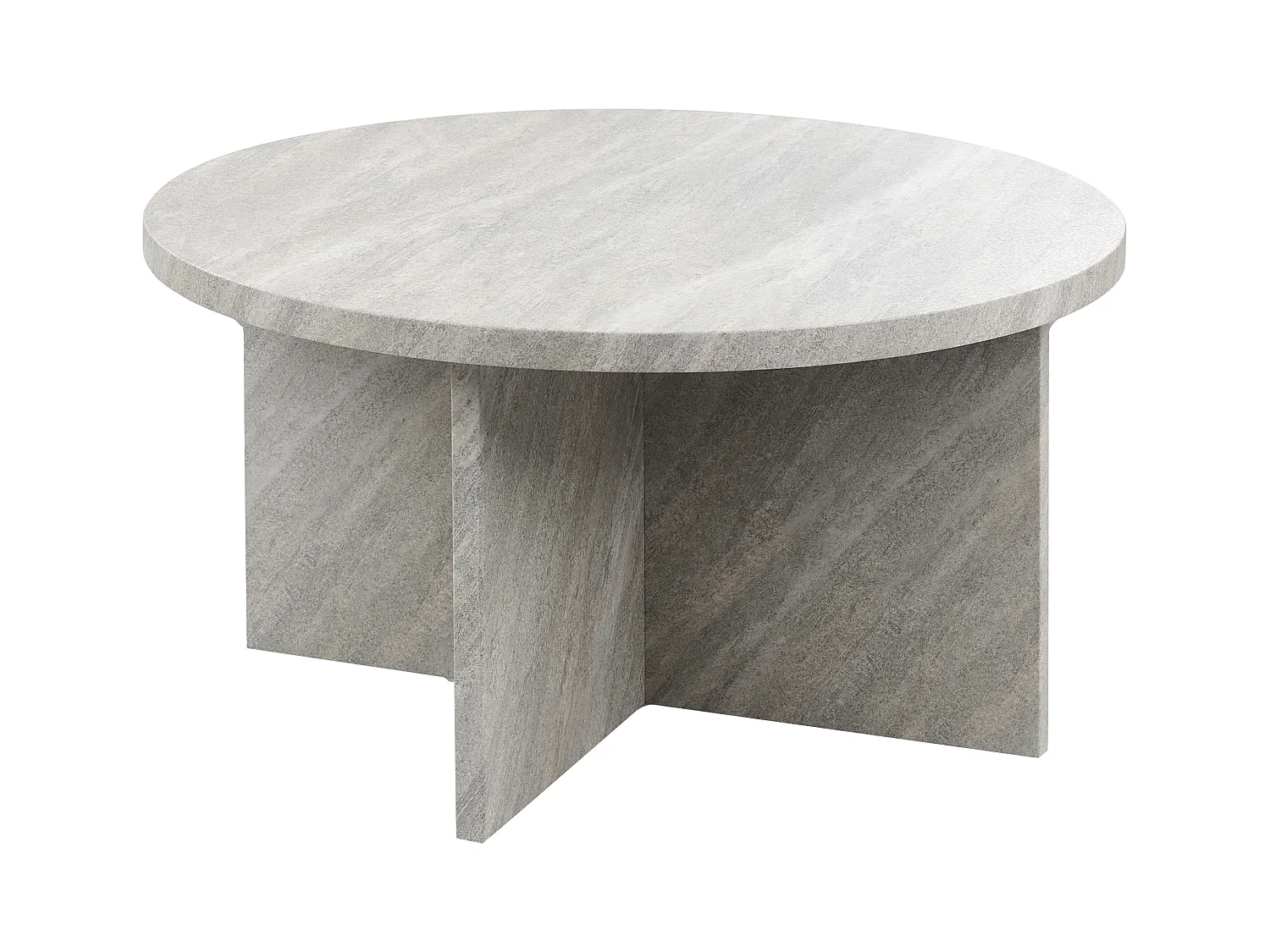 Table basse STANTON Effet béton gris