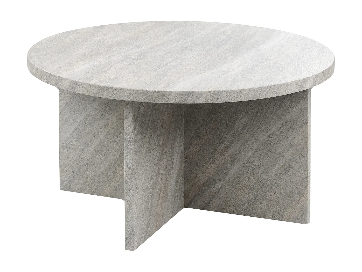 Table basse STANTON Effet béton gris