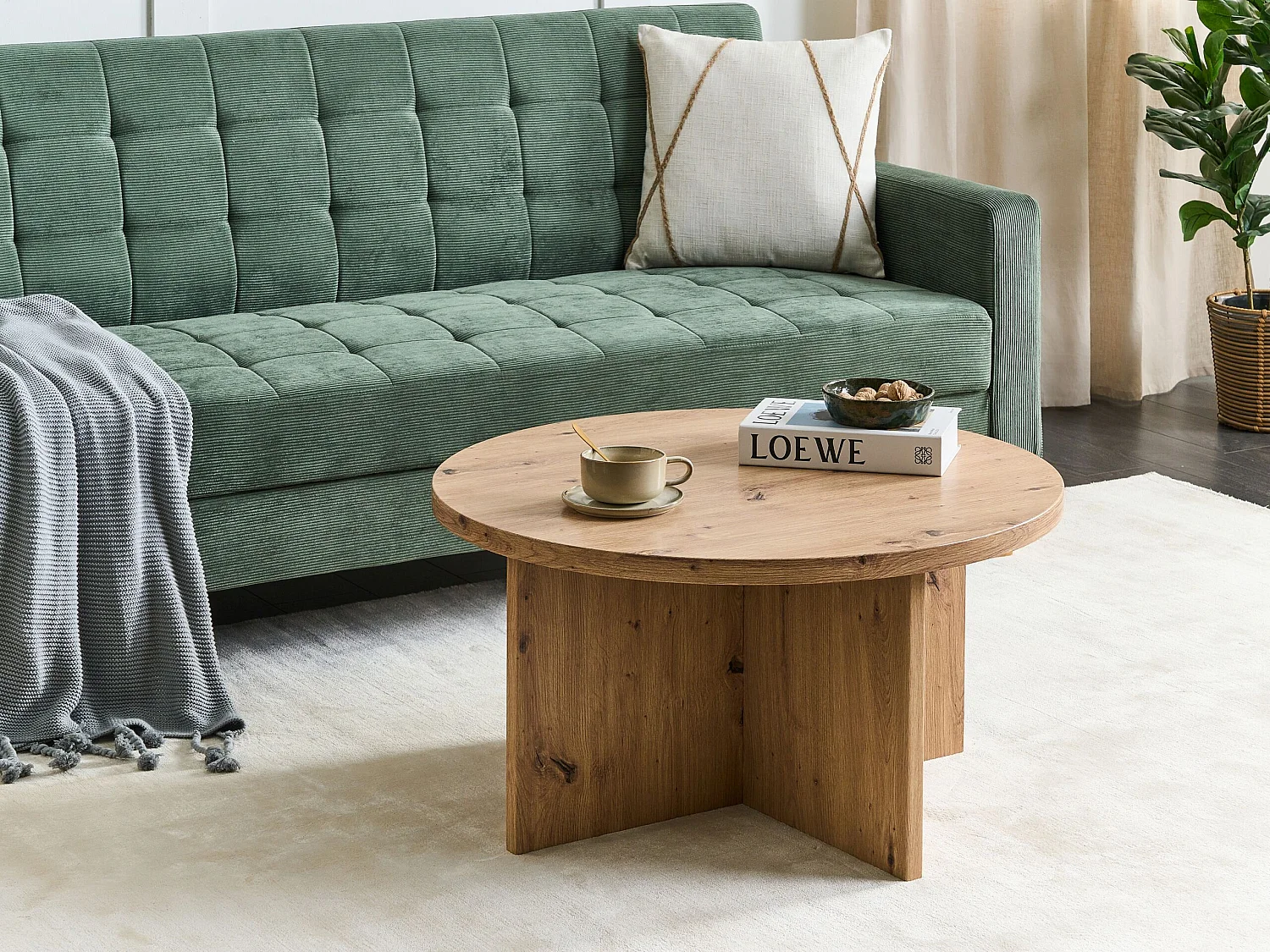 Table basse STANTON Marron clair