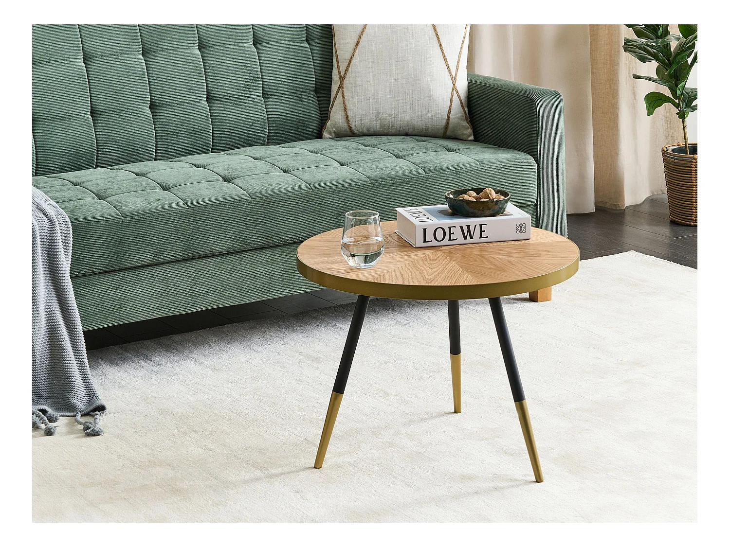 Table basse RAMONA Frêne clair