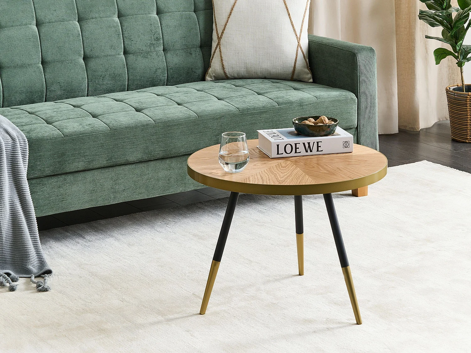 Table basse RAMONA Frêne clair