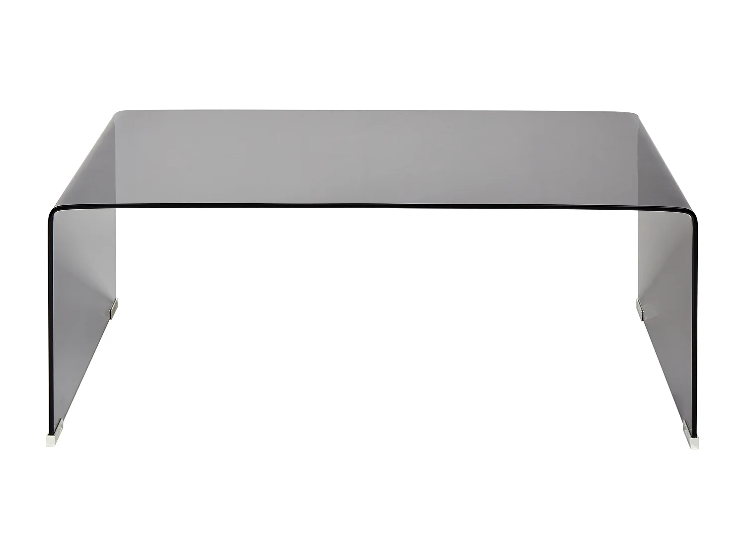 Table basse KENDALL Verre de sécurité Noir