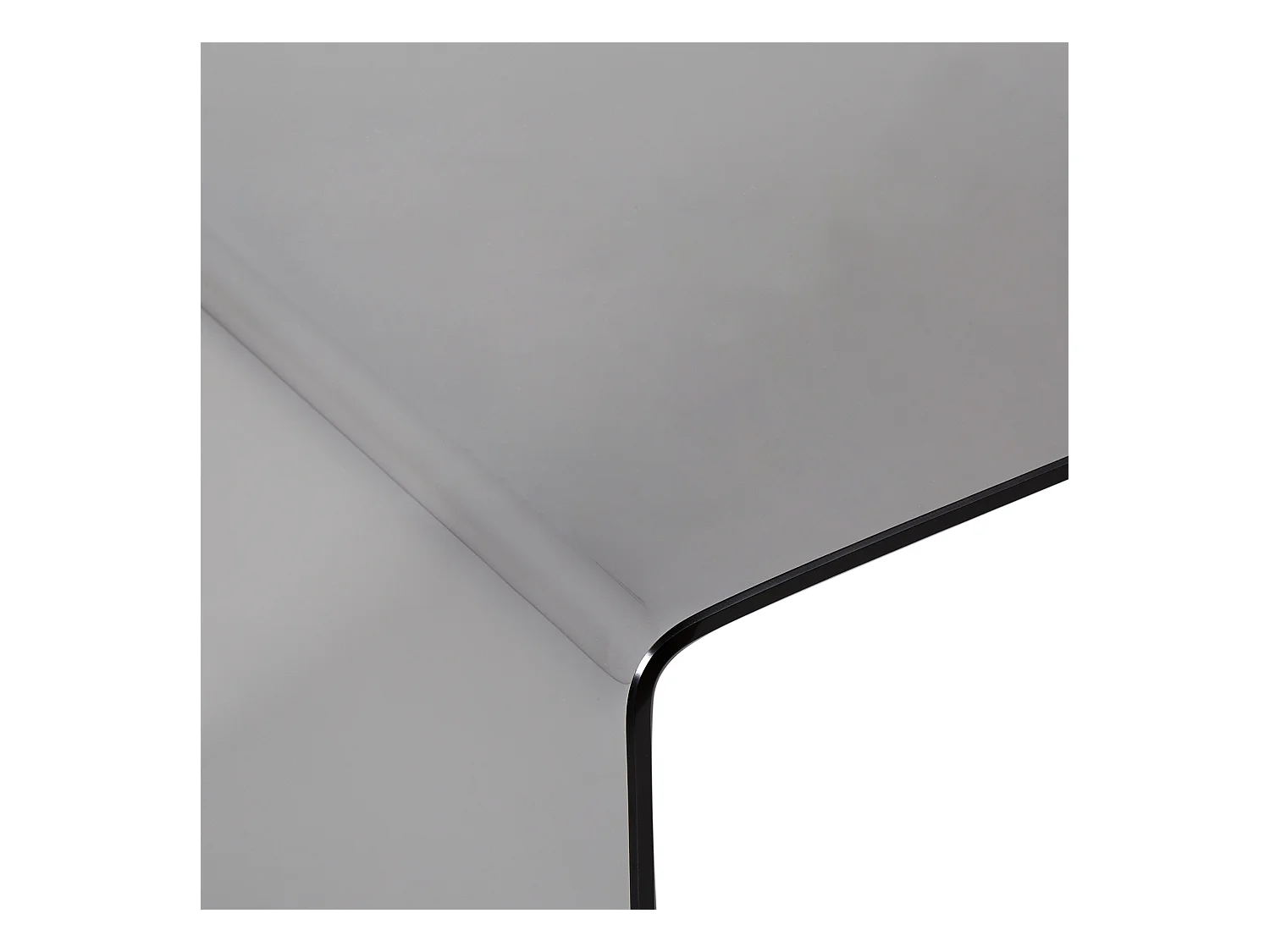 Couchtisch KENDALL Sicherheitsglas Schwarz