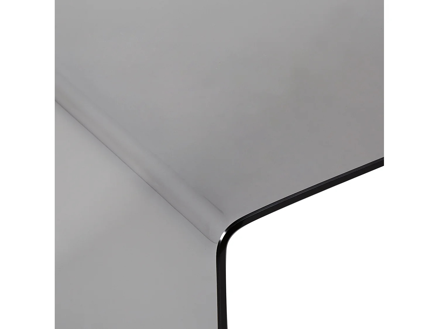 Tavolino da caffè KENDALL Vetro temperato Nero