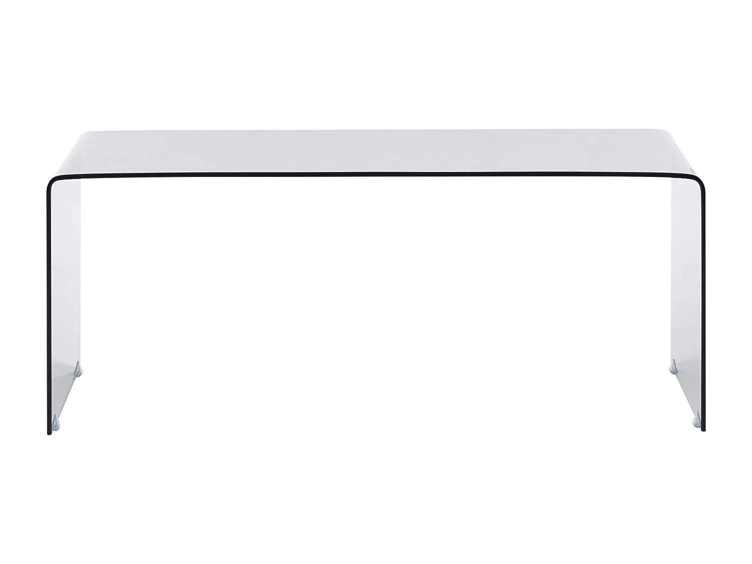 Tavolino da caffè KENDALL Vetro temperato Nero